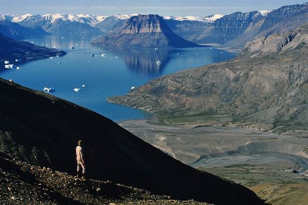 Fjords are among the most dramatic effects of glaciation, extending, as with Fjord in East Greenland