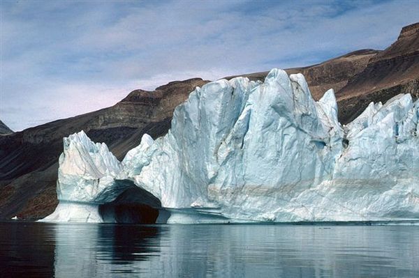 Large icebergs are produced by outlet glaciers of the Greenland Ice Sheet.jpg