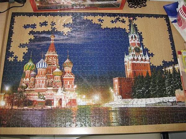 2011.09.08 1000 pcs 俄羅斯．紅場的夜晚  Red Square by Night in Moscow, Russia (4).JPG