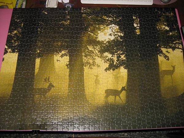 2012.03.12 1000 pcs 迷霧之鹿Deer (2)
