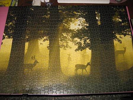 2012.03.12 1000 pcs 迷霧之鹿Deer (3)