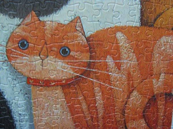 2012.03.17 500 pcs Odd One Out 狗立貓群 (8)