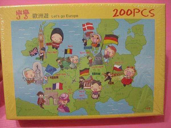 2012.03.27 200 pcs 歐洲遊Let's Go Europe (1)