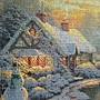 2012.04.04 500 pcs Christmas Evening - Thomas Kinkade  (10)