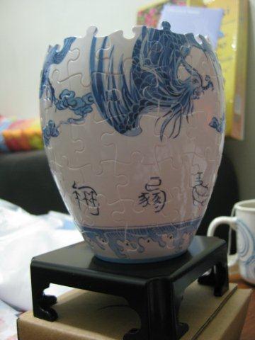 2012.05.11 160P Puzzle Vase 藍鳳和鳴 (7)
