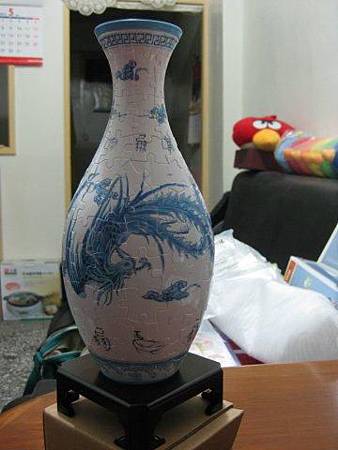 2012.05.11 160P Puzzle Vase 藍鳳和鳴 (11)