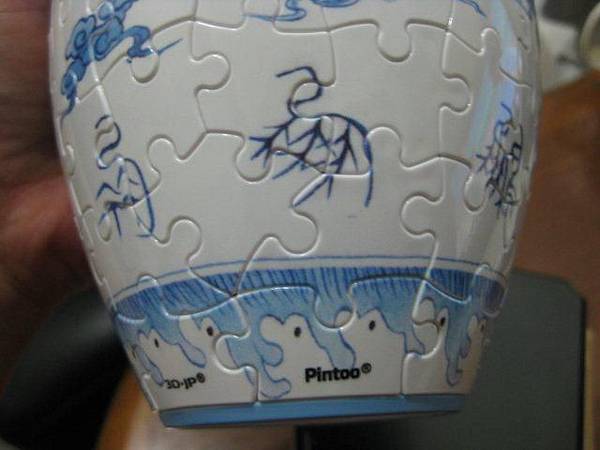 2012.05.11 160P Puzzle Vase 藍鳳和鳴 (17)