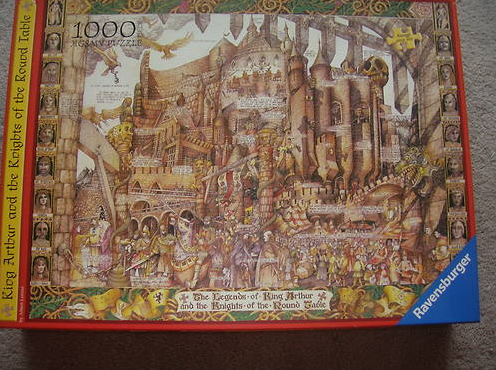 1000P Legends and Historic Tales, King Arthur and the Knights of the Round Table