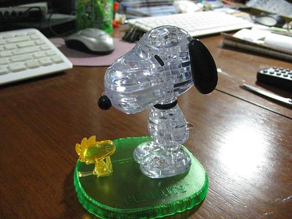 2012.10.14 41P 3D jigsaw puzzle - Snoopy Woodstock (14)