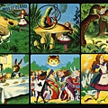 Alice in Wonderland collage - $95