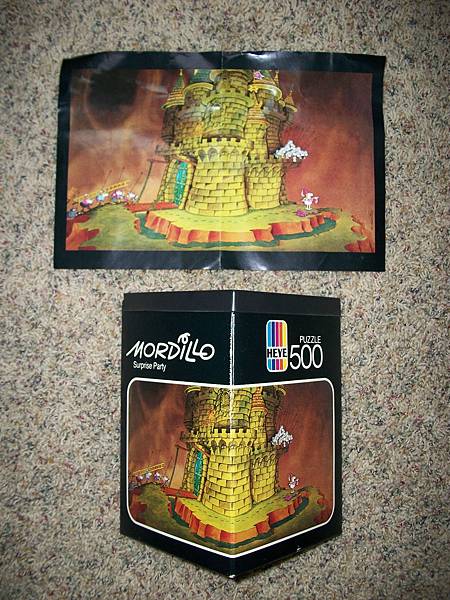 Vintage Heye Mordillo 500 Piece Jigsaw Puzzle  - Surprise Party