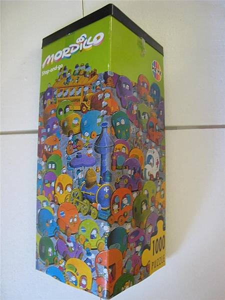 1000 Pcs - STOP 'N' GO -1998 -misisng piece - Puzzle Sale