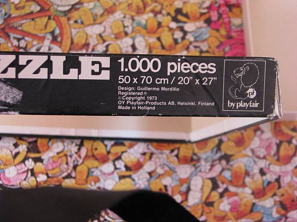 1000P high noon (normal box ) playfair, 1973