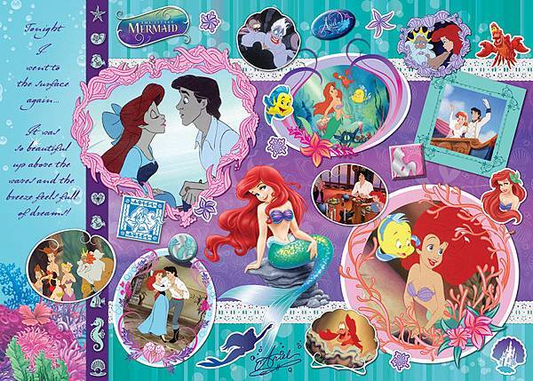 1000P Disney ScrapBook - The Little Mermaid.jpg