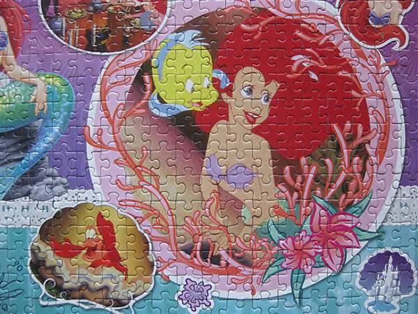 2014.03.12 1000pcs The Little Mermaid (9).JPG