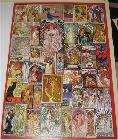 2014.04.06 500pcs Art Nouveau Poster College (8).JPG