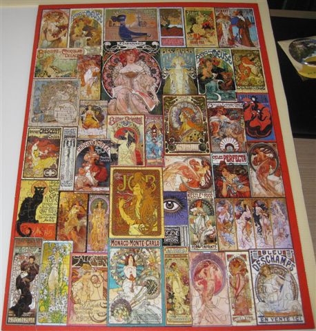 2014.04.06 500pcs Art Nouveau Poster College (11).JPG