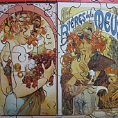 2014.04.06 500pcs Art Nouveau Poster College (13).JPG