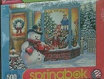 500P Springbok, 窗前雪人