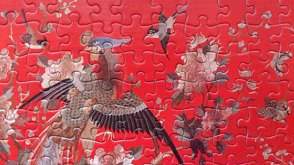 2016.04.23 108pcs Ching Dynasty Curtain Embroidered with Flowers and Birds 花鳥刺繡橫披 (5).jpg