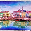 2018.06.17 1000pcs Old Nyhavn Port in Copenhagen. Denmark 丹麥哥本哈根 - 新港運河 (1).jpg