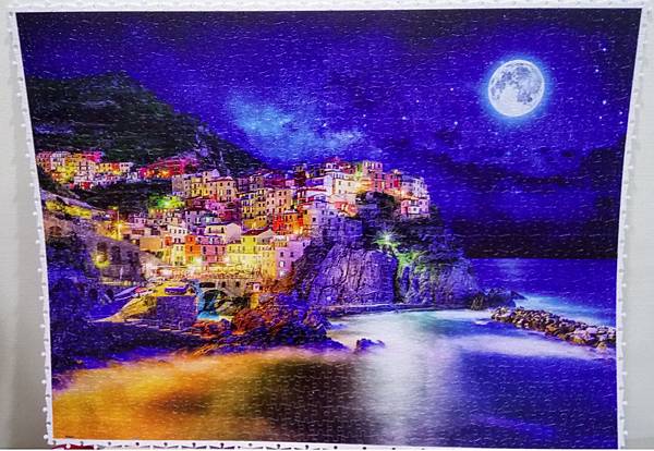 2018.08.16 1200pcs Starrry Night of Cinque Terre, Italy 義大利星空下的五漁村 (1).jpg