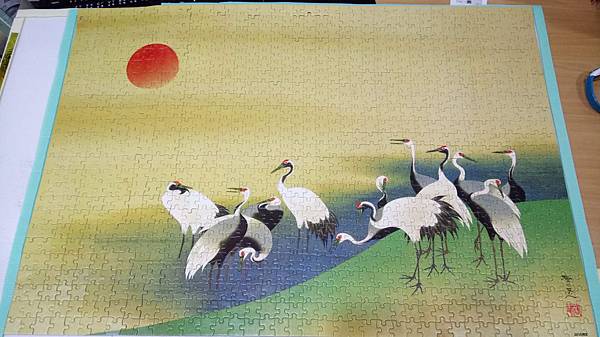 2018.10.13-14 1000pcs 旭日群鶴圖 (4).jpg