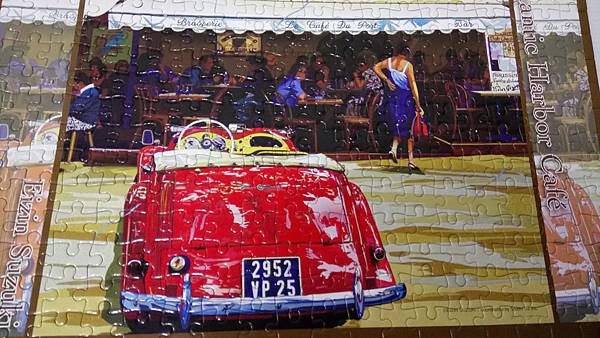 2019.01.09 300pcs Romantic Harbour Cafe 碼頭的時刻(紅車) (2).jpg