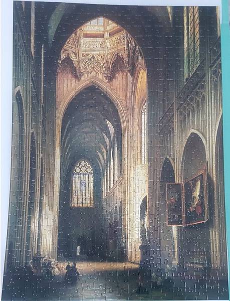 2019.07.21 500pcs The Interior of the Cathedral, Antwerp (1).jpg