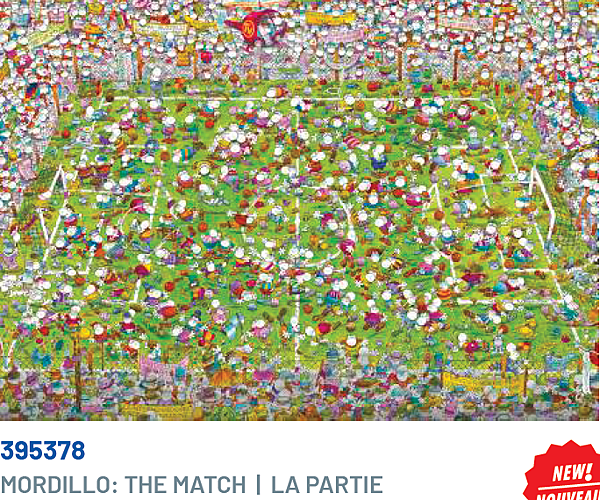 Clementoni 1000P Mordillo-The Match 395378.png