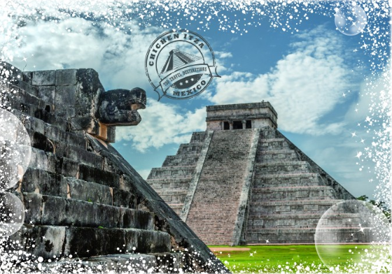 Grafika 1000P Travel around the World - Chichen Itza, Mexico.png