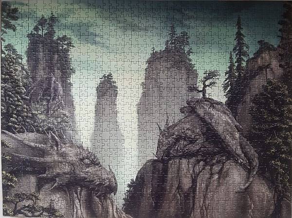 2020.04.19 1000pcs Der versteinerte Wald 山水恐龍畫 (4).jpg