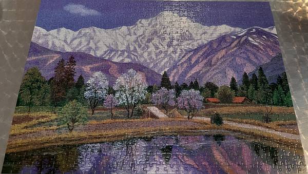 2020.08.06 750pcs Spring in Mt. Goryudake, Japan 五龍嶽山麓之春(一枚繪系列).jpg