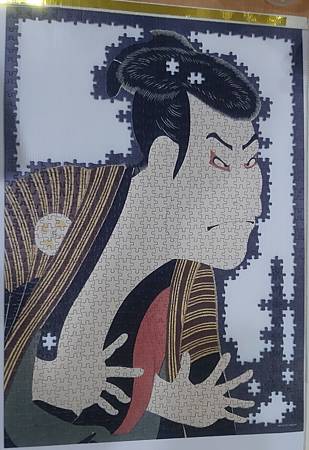 2021.05.26 1000pcs Kabuki Actor Otani Oniji III as Yakko Edobei in the Play The Colored Reins of a Loving Wife 三代目大谷鬼次の奴江戸兵衛 (2).jpg