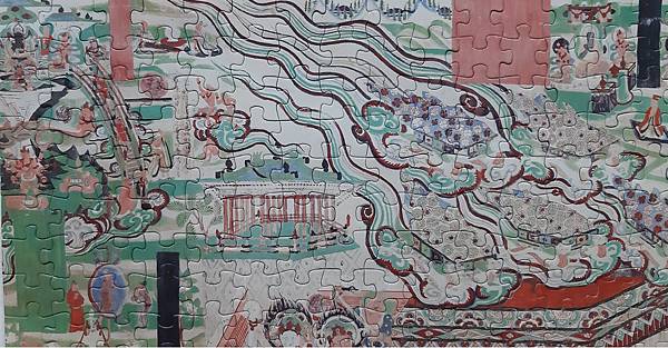 2021.07.05 500pcs 璀璨敦煌系列：第61窟-維摩詰經變 Mogao Grottoes Cave 061 Main Chamber East Wall(Left) (6).jpg