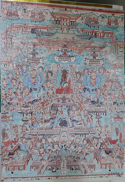 2021.07.07-07.11 1000pcs 璀璨敦煌系列：第12窟-藥師經變 Mogao Grottoes Cave 012  Main Chamber North Wall (16).jpg