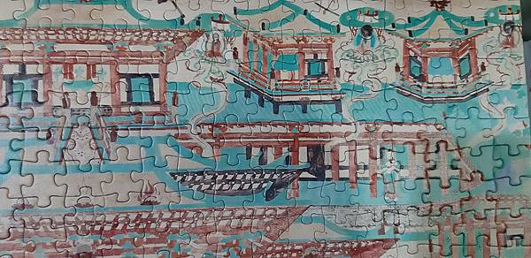 2021.07.07-07.11 1000pcs 璀璨敦煌系列：第12窟-藥師經變 Mogao Grottoes Cave 012  Main Chamber North Wall (11).jpg