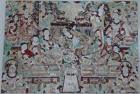 2021.07.15 300pcs 璀璨敦煌系列：第112窟-反彈琵琶 Mogao Grottoes Cave 112 (1).jpg