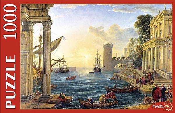 1000pcs The Departure of the Queen of Sheba.jpg