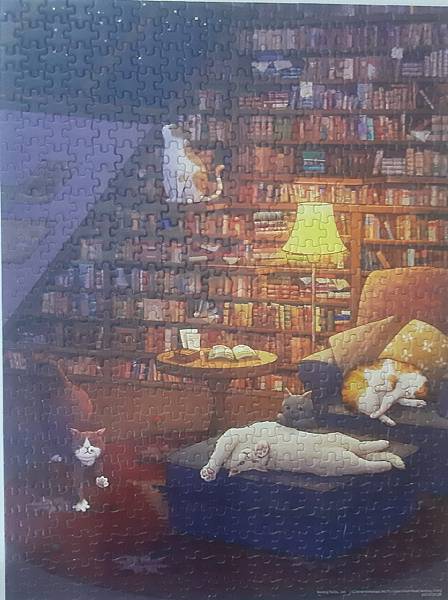 2021.10.24 500pcs The Secret Life of the Cat - Library 書房小憩 (1).jpg