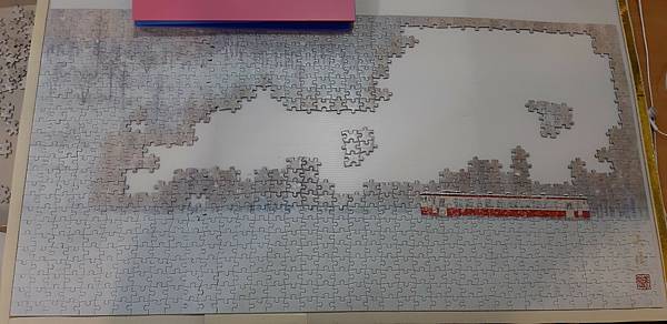 2023.01.18 1000pcs 開往雪國的列車.jpg