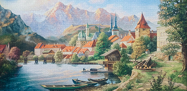 4000, Castorland, Town in the Mountain’s Shadow,  C-400058.png