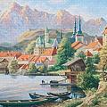 4000, Castorland, Town in the Mountain’s Shadow,  C-400058.png