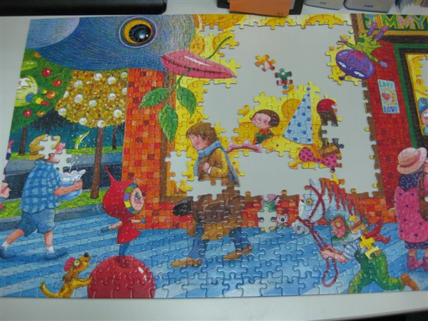 2010.01.20 幾米1000片甜蜜相聚Happy Together (21).JPG