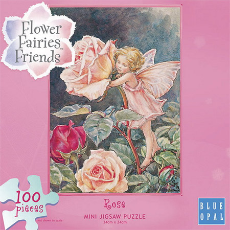 Flower Fairies Friends - 100 Piece Mini Jigsaw - Rose.png