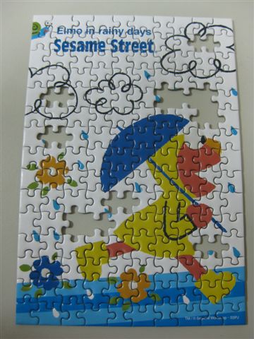 2011.02.16 150 pcs Sesame Street：Rainy days (3).JPG