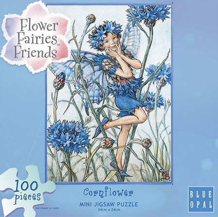 Flower Fairies Friends - 100 Piece Mini Jigsaw - Cornflower.png