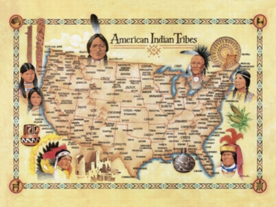 American Indian Tribes - 500pc Jigsaw Puzzle by Masterpieces.jpg