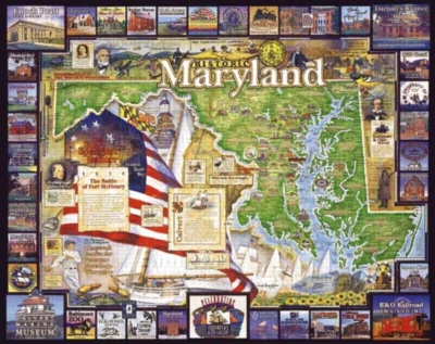 Historic Maryland - 1000pc Jigsaw Puzzle By White Mountain.jpg