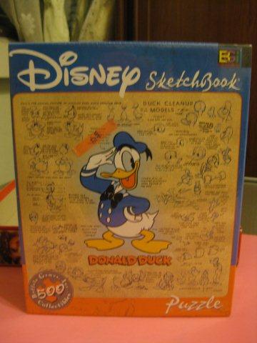 2011.06.07 500 pcs Donald Duck Sketchbook (1).jpg